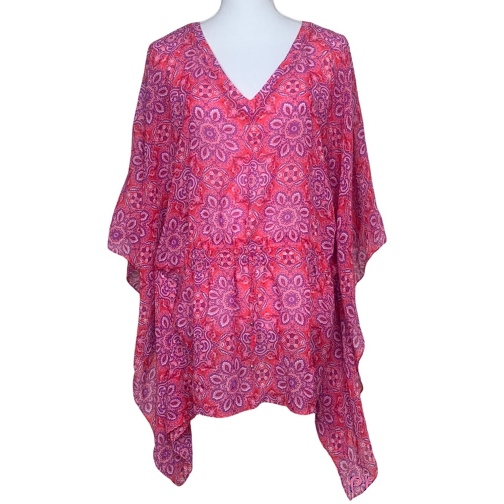 Jones New York Sheer Blouse, size Large.